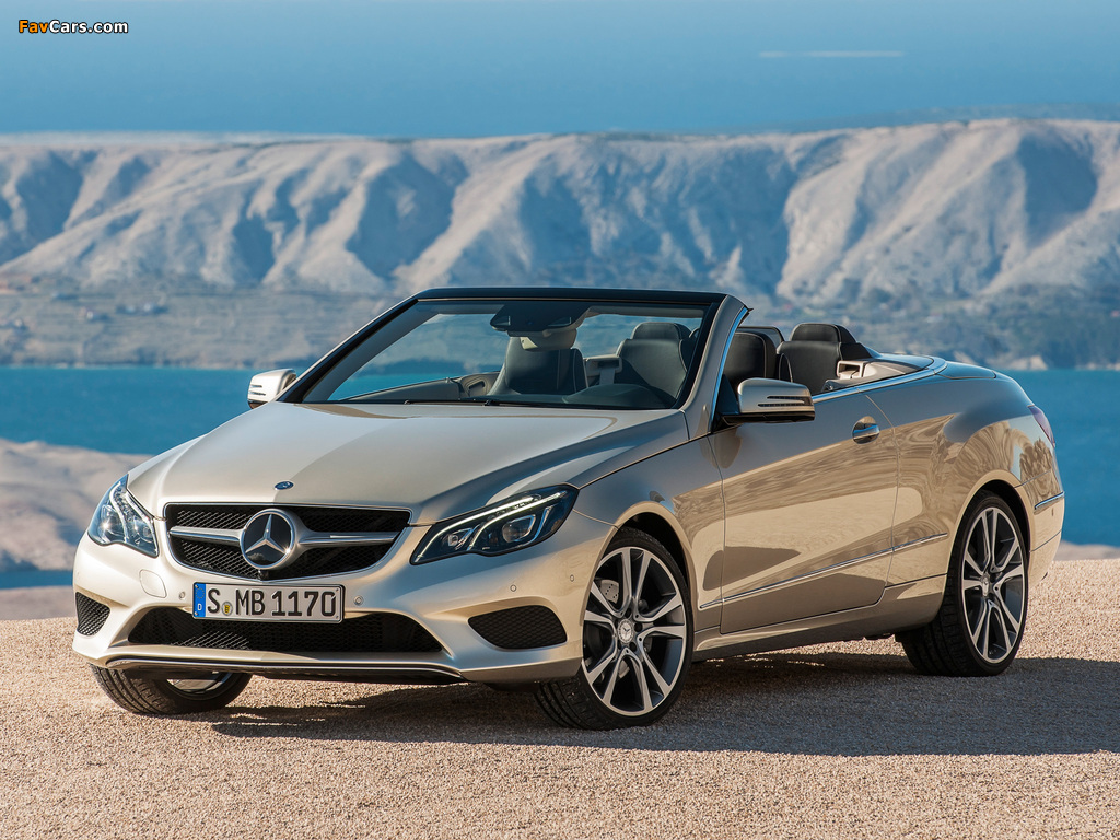 Mercedes-Benz E 350 BlueTec Cabrio (A207) 2013 pictures (1024 x 768)