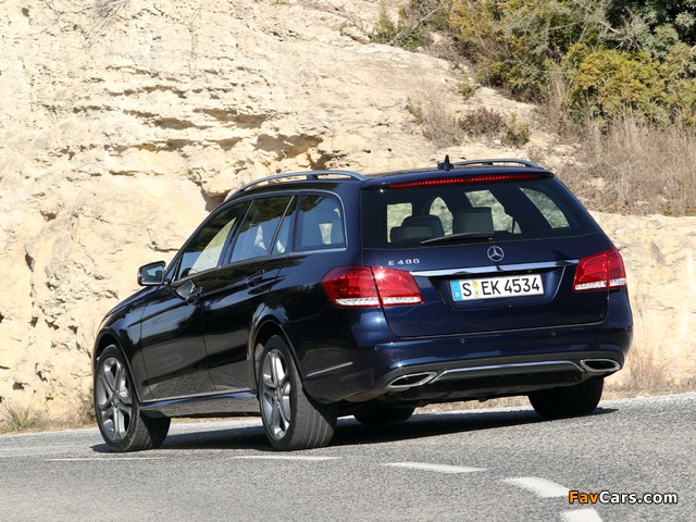 Mercedes-Benz E 400 Estate (S212) 2013 pictures (640 x 480)