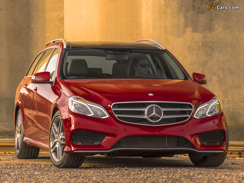 Mercedes-Benz E 350 4MATIC AMG Sports Package Estate US-spec (S212) 2013 pictures (800 x 600)