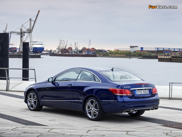 Mercedes-Benz E 250 Coupe (C207) 2013 pictures (640 x 480)