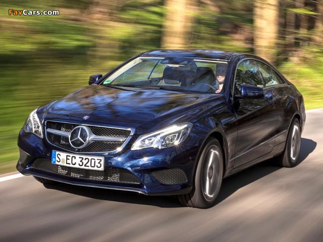 Mercedes-Benz E 250 Coupe (C207) 2013 pictures (640 x 480)
