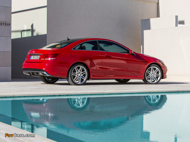 Mercedes-Benz E 500 Coupe AMG Sports Package (C207) 2013 pictures (640 x 480)