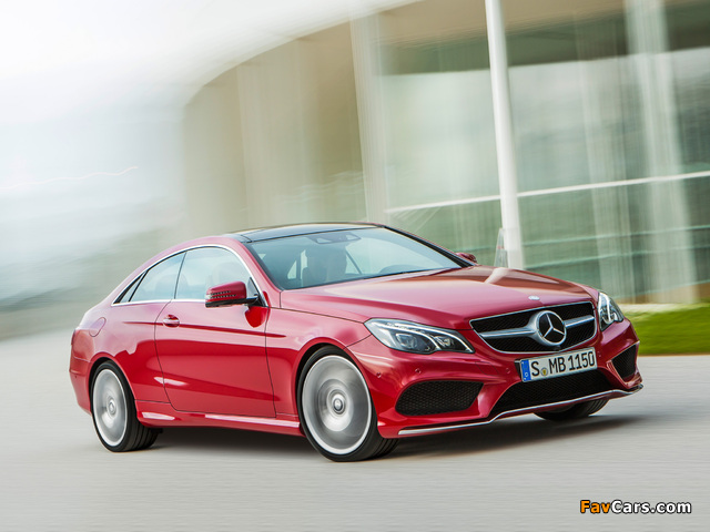 Mercedes-Benz E 500 Coupe AMG Sports Package (C207) 2013 pictures (640 x 480)