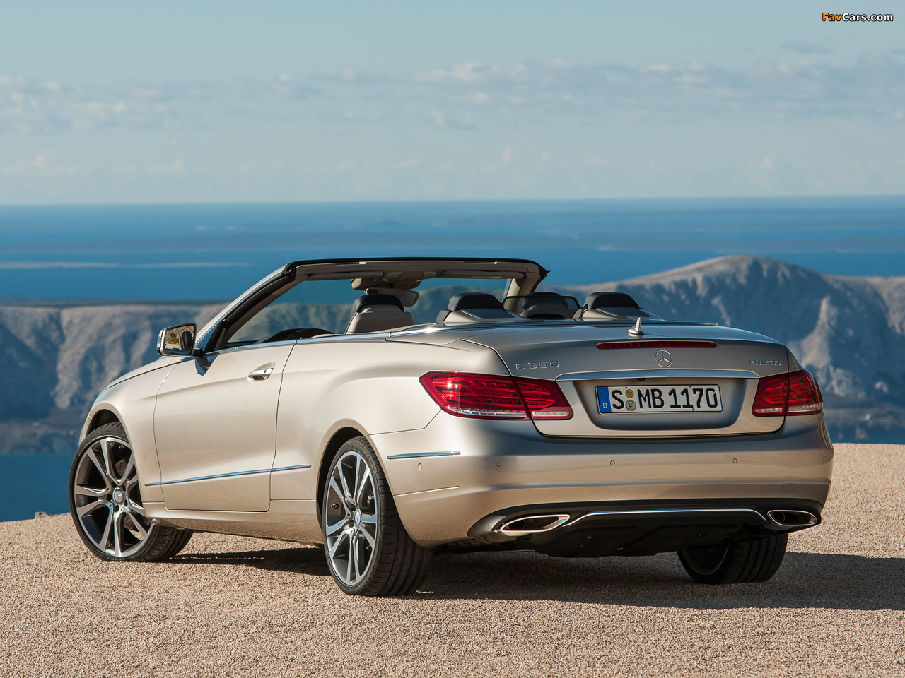 Mercedes-Benz E 350 BlueTec Cabrio (A207) 2013 pictures (1280 x 960)