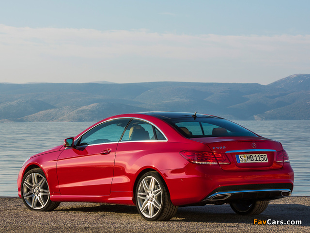 Mercedes-Benz E 500 Coupe AMG Sports Package (C207) 2013 pictures (640 x 480)