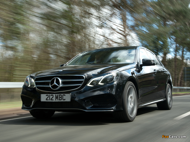 Mercedes-Benz E 350 BlueTec AMG Sports Package UK-spec (W212) 2013 pictures (800 x 600)