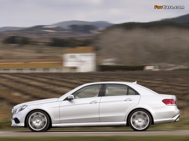 Mercedes-Benz E 400 AMG Sports Package (W212) 2013 wallpapers (640 x 480)