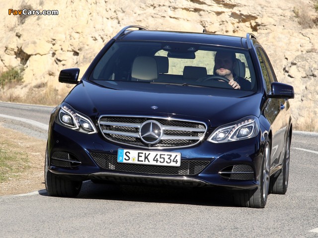 Mercedes-Benz E 400 Estate (S212) 2013 wallpapers (640 x 480)