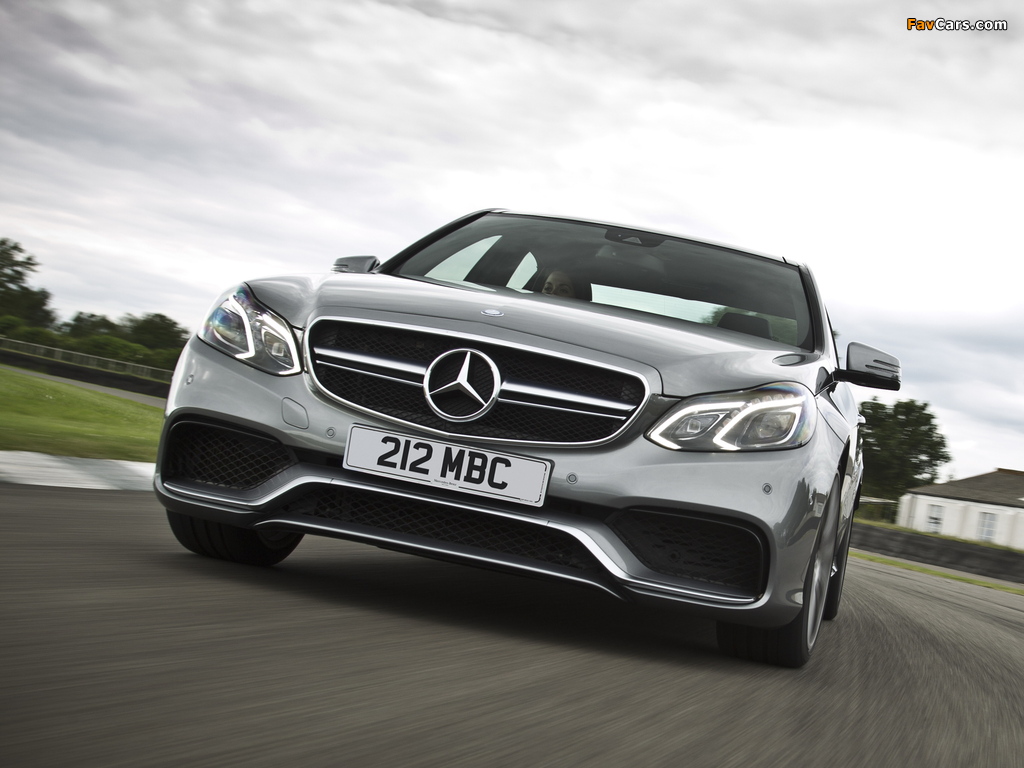 Mercedes-Benz E 63 AMG UK-spec (W212) 2013 wallpapers (1024 x 768)