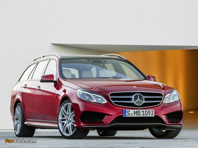 Mercedes-Benz E 250 AMG Sports Package Estate (S212) 2013 wallpapers (640 x 480)