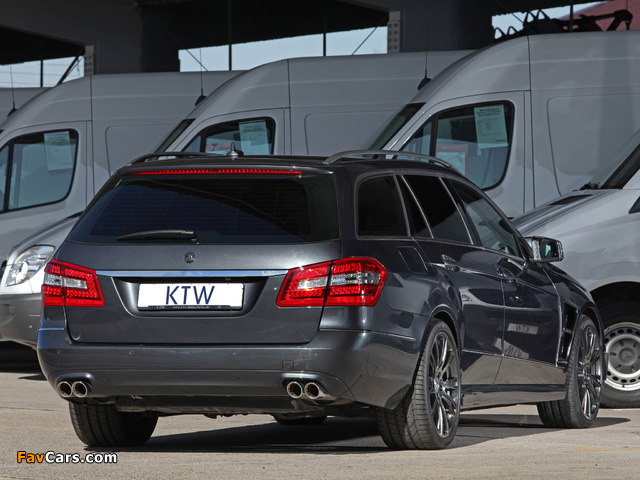 KTW Tuning Mercedes-Benz E 350 CDI Estate (S212) 2013 wallpapers (640 x 480)