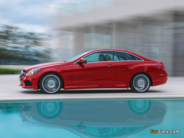 Mercedes-Benz E 500 Coupe AMG Sports Package (C207) 2013 wallpapers (640 x 480)