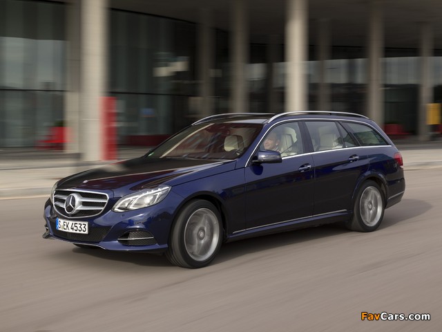 Mercedes-Benz E 400 Estate (S212) 2013 wallpapers (640 x 480)