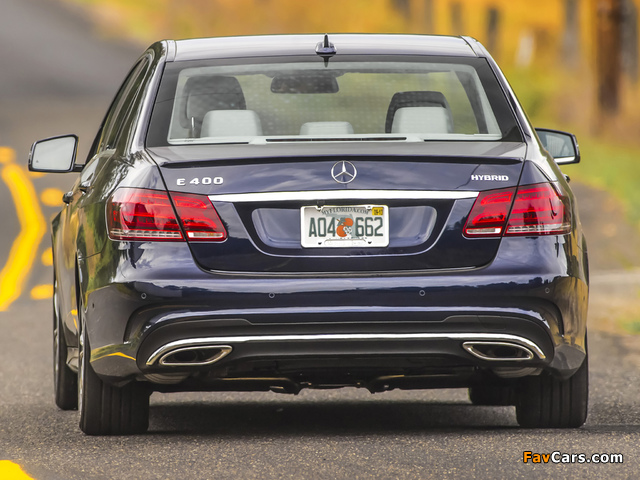 Mercedes-Benz E 400 Hybrid US-spec (W212) 2013 wallpapers (640 x 480)