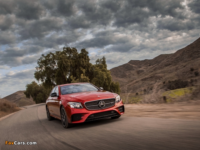 Mercedes-AMG E 43 4MATIC North America (W213) 2016 images (640 x 480)