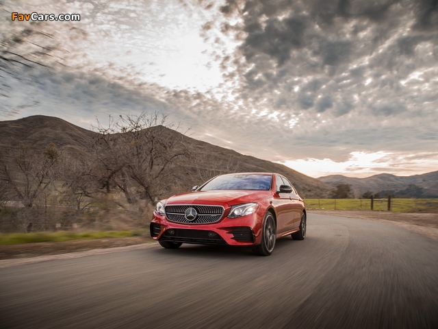 Mercedes-AMG E 43 4MATIC North America (W213) 2016 pictures (640 x 480)