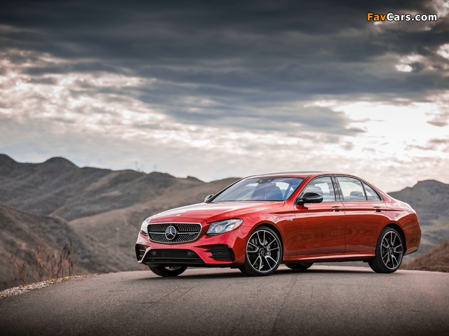 Mercedes-AMG E 43 4MATIC North America (W213) 2016 wallpapers (640 x 480)