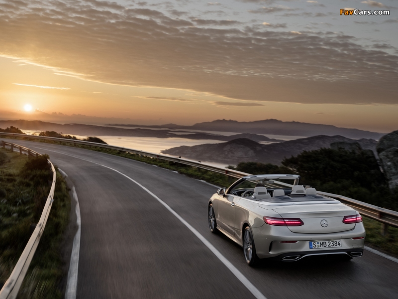 Mercedes-Benz E-Klasse AMG Line Cabrio (A238) 2017 images (800 x 600)