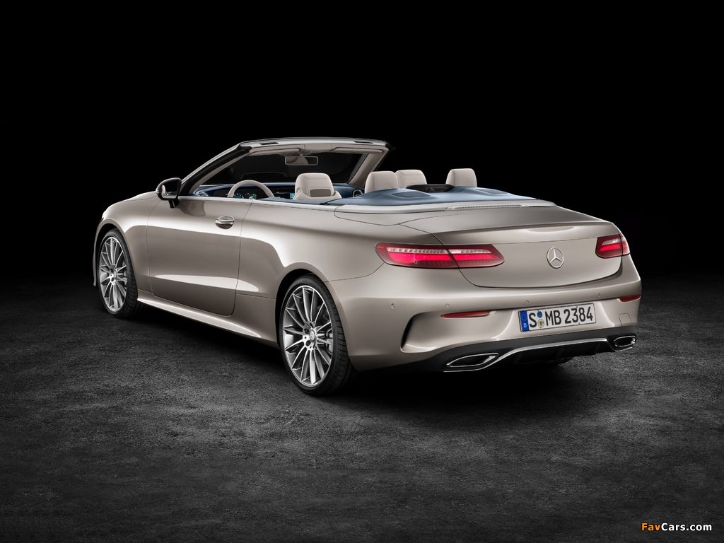 Mercedes-Benz E-Klasse AMG Line Cabrio (A238) 2017 pictures (1024 x 768)