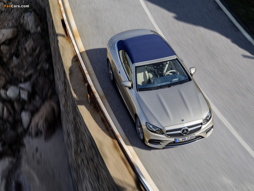 Mercedes-Benz E-Klasse AMG Line Cabrio (A238) 2017 pictures (1024 x 768)