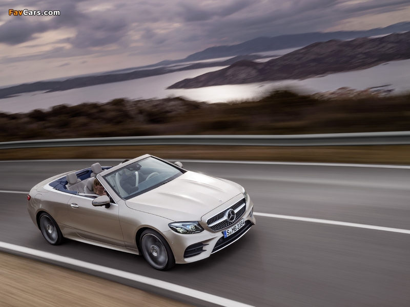 Mercedes-Benz E-Klasse AMG Line Cabrio (A238) 2017 pictures (800 x 600)