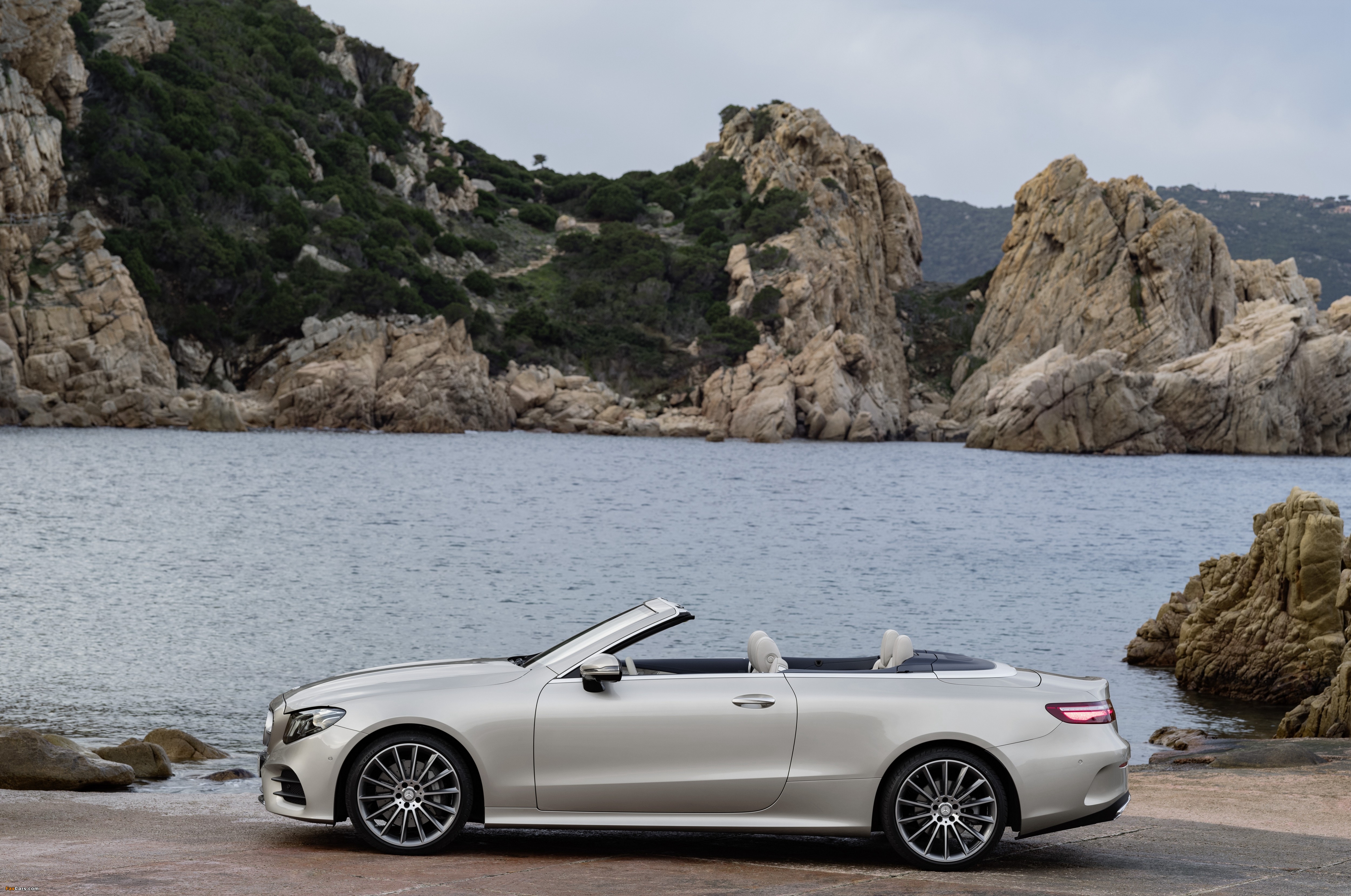 Mercedes-Benz E-Klasse AMG Line Cabrio (A238) 2017 wallpapers (4096 x 2717)