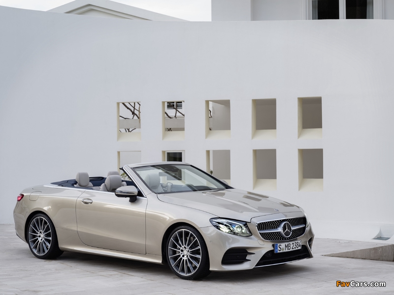 Mercedes-Benz E-Klasse AMG Line Cabrio (A238) 2017 wallpapers (800 x 600)