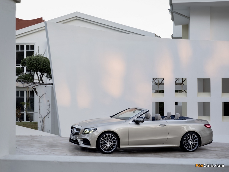 Mercedes-Benz E-Klasse AMG Line Cabrio (A238) 2017 wallpapers (800 x 600)