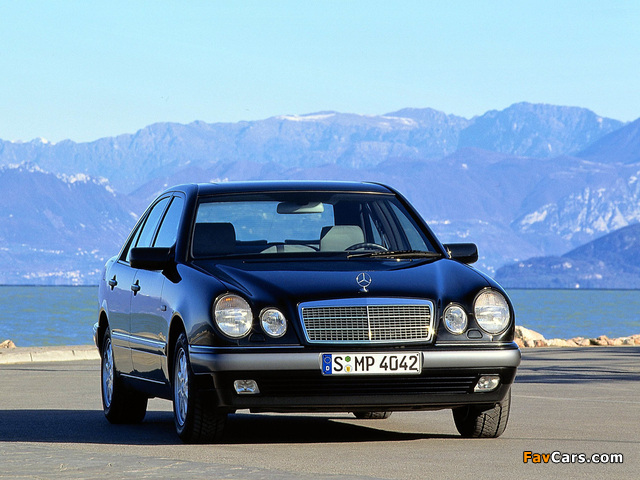Mercedes-Benz E-Klasse (W210) 1995–99 pictures (640 x 480)