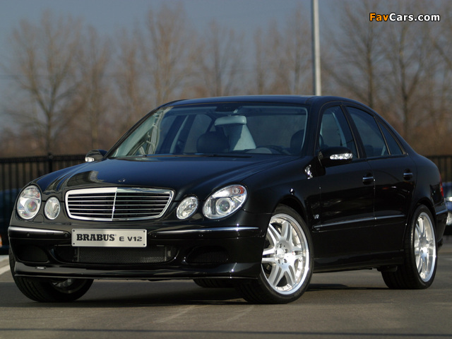 Brabus E V12 S (W211) 2002–06 images (640 x 480)