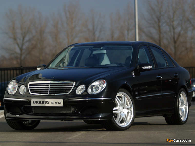 Brabus E V12 S (W211) 2002–06 images (800 x 600)