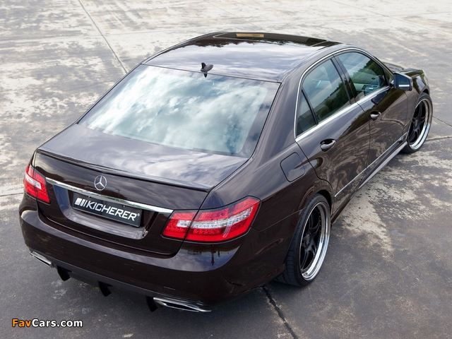 Kicherer Mercedes-Benz E-Klasse (W212) 2009 pictures (640 x 480)