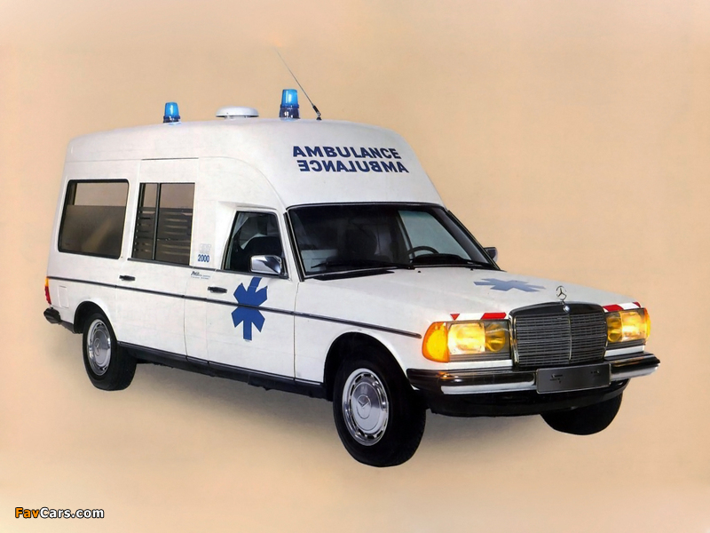 Binz Mercedes-Benz Ambulance (F123) photos (800 x 600)