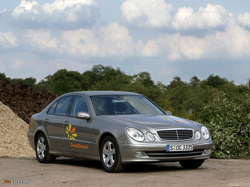 Mercedes-Benz E-Klasse SunDiesel (W211) photos (1024 x 768)
