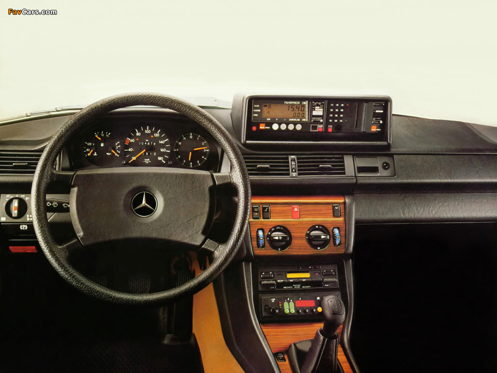 Mercedes-Benz E-Klasse Taxi (W124) pictures (1024 x 768)