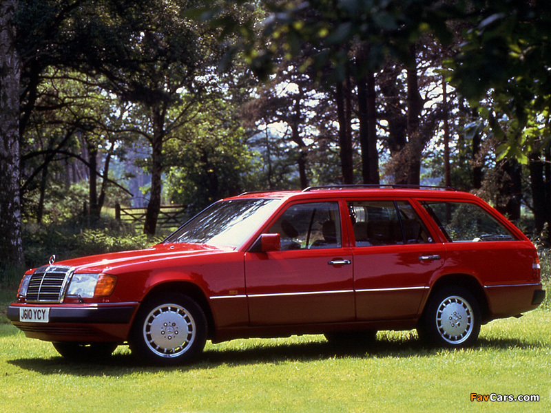 Photos of Mercedes-Benz E-Klasse Estate UK-spec (S124) 1985 (800 x 600)