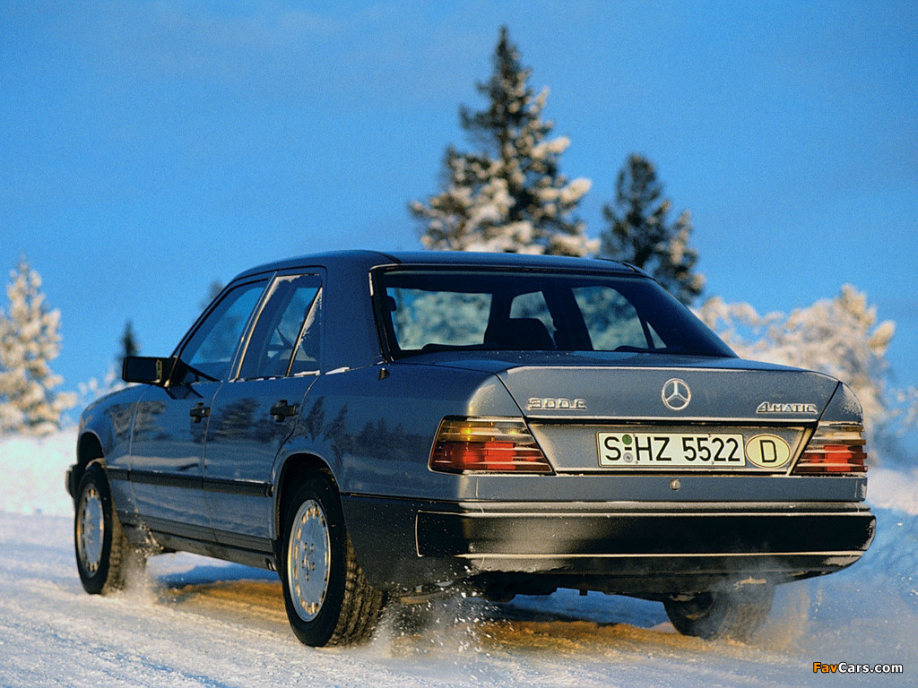 Photos of Mercedes-Benz 300 E 4MATIC (W124) 1987–93 (1024 x 768)