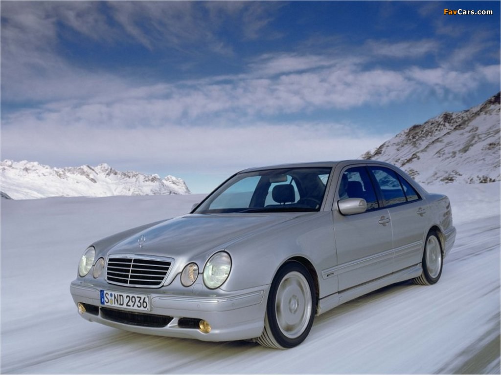 Photos of Mercedes-Benz E 55 AMG (W210) 1999–2002 (1024 x 768)