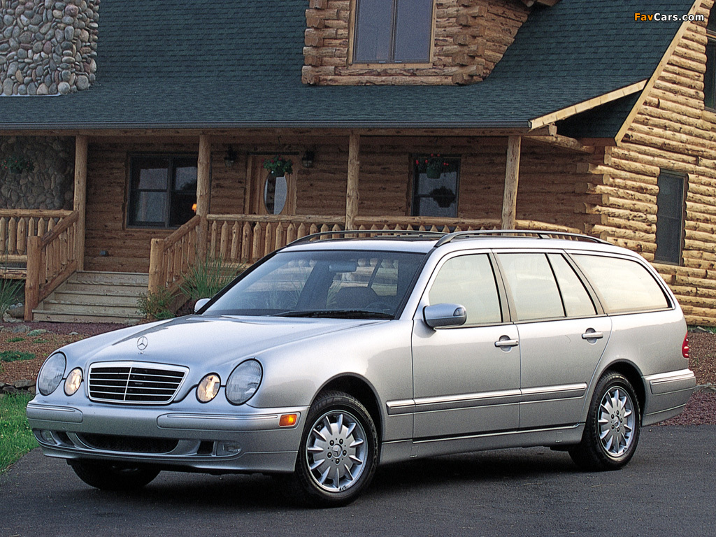 Photos of Mercedes-Benz E 320 Estate US-spec (S210) 1999–2002 (1024 x 768)