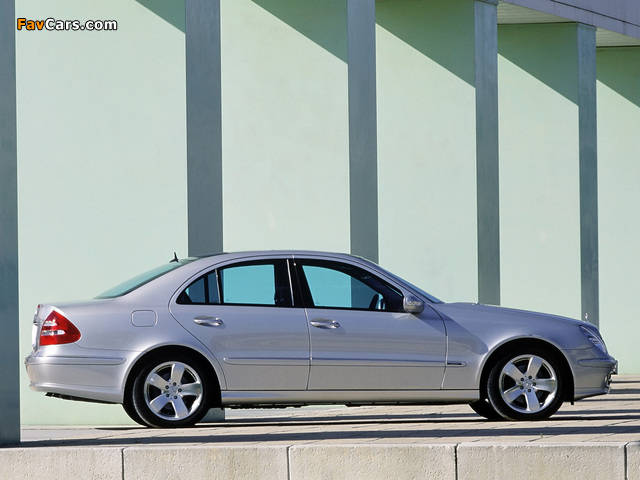 Photos of Mercedes-Benz E 320 (W211) 2002–03 (640 x 480)