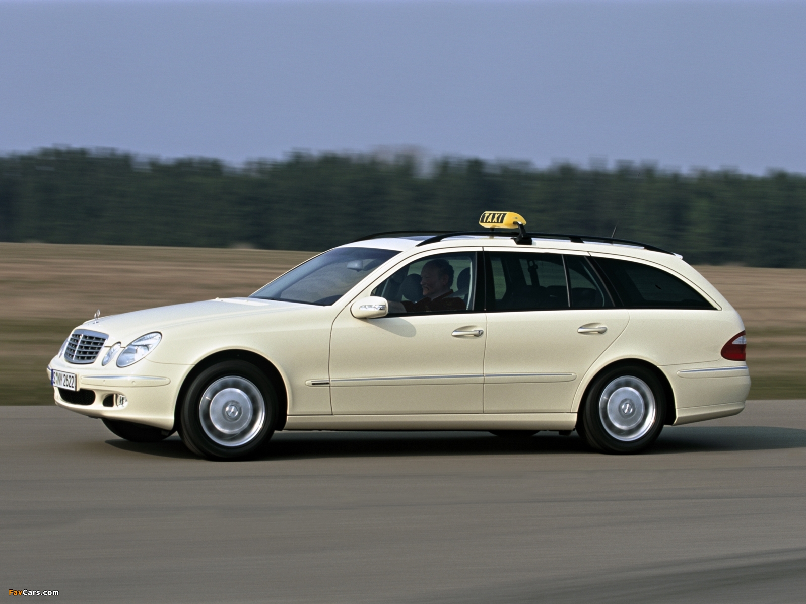Photos of Mercedes-Benz E 220 CDI Estate Taxi (S211) 2002–06 (1600 x 1200)
