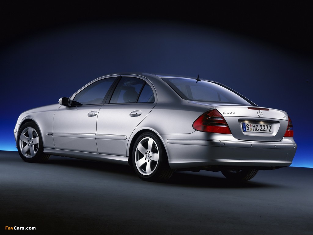 Photos of Mercedes-Benz E 400 CDI (W211) 2003–06 (1024 x 768)