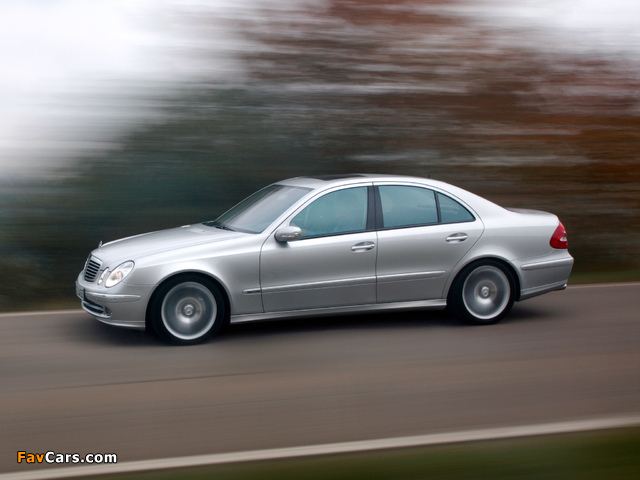 Photos of Mercedes-Benz E 350 (W211) 2004–06 (640 x 480)