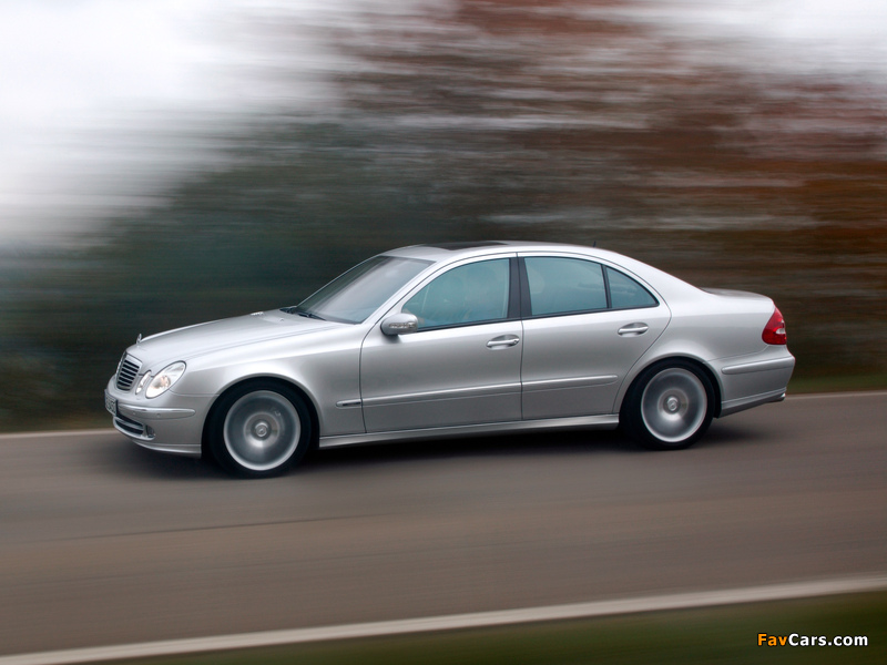 Photos of Mercedes-Benz E 350 (W211) 2004–06 (800 x 600)