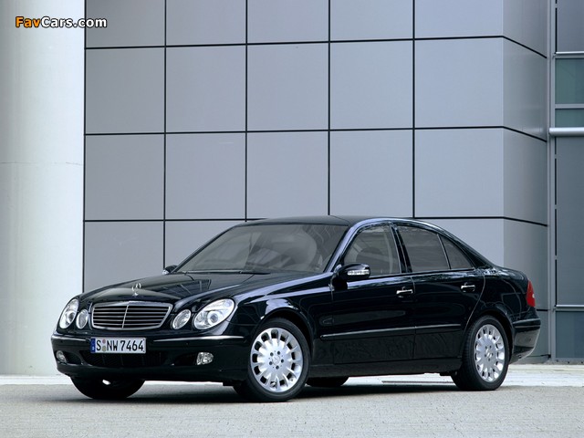 Photos of Mercedes-Benz E-Klasse Guard (W211) 2006–09 (640 x 480)