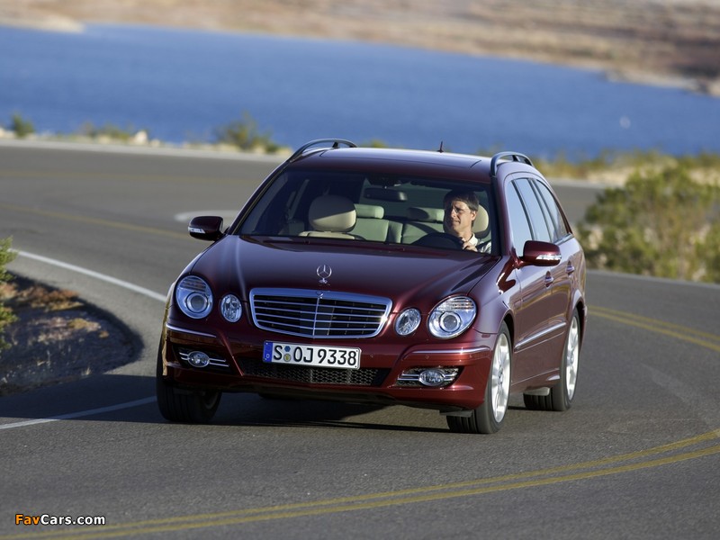 Photos of Mercedes-Benz E 320 CDI Estate (S211) 2006–09 (800 x 600)