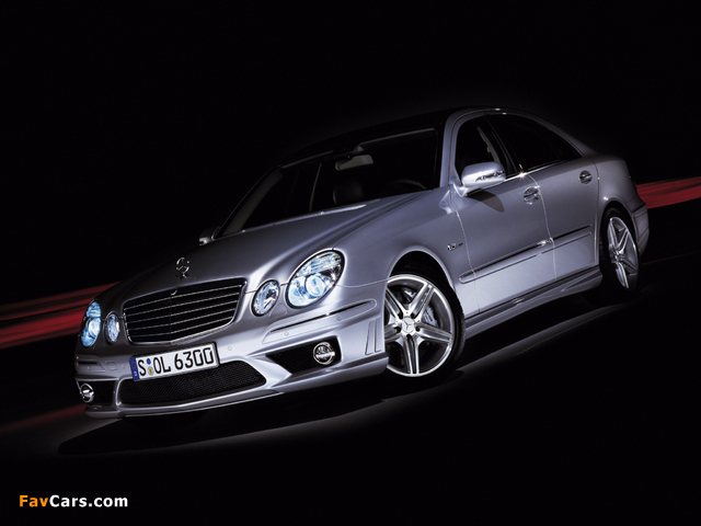 Photos of Mercedes-Benz E 63 AMG (W211) 2007–09 (640 x 480)
