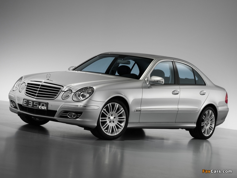 Photos of Mercedes-Benz E 350 CGI (W211) 2008–09 (800 x 600)