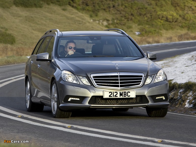 Photos of Mercedes-Benz E 250 CDI AMG Sports Package Estate UK-spec (S212) 2009–12 (800 x 600)