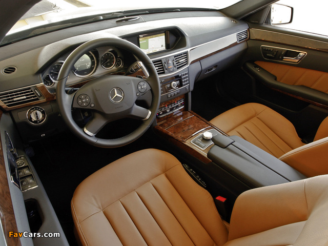 Photos of Mercedes-Benz E 350 AMG Sports Package US-spec (W212) 2009–12 (640 x 480)